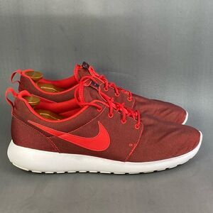 Nike Roshe One Premium 'University Red' sneaker shoes mens size 13